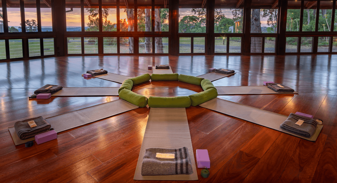 Our favourite yoga poses for relaxation and stress management - Gwinganna Lifestyle Retreat